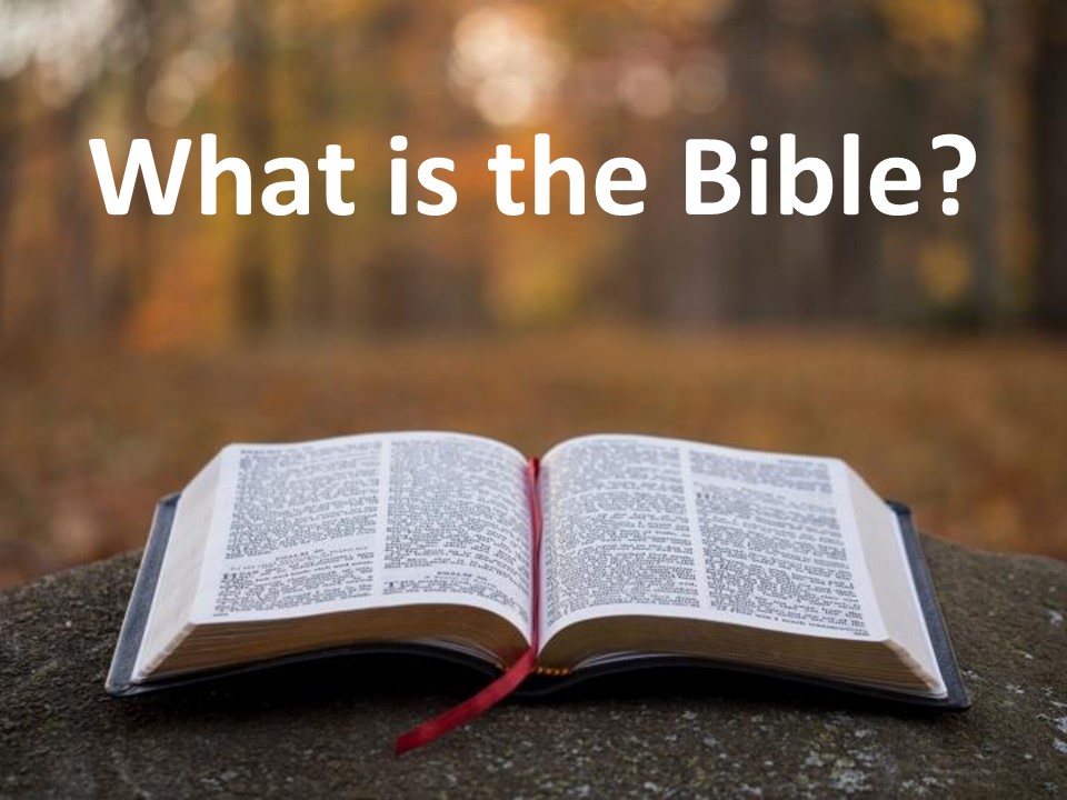 What Is The Bible?