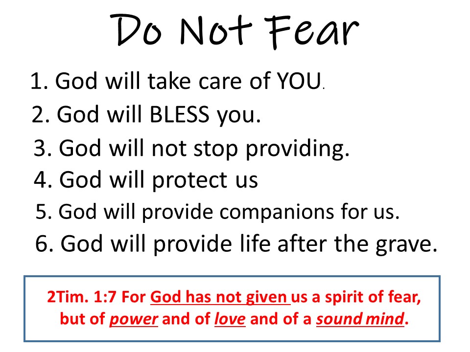 Do Not Fear