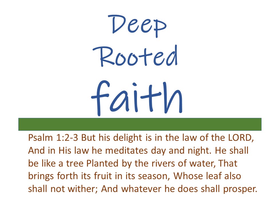 Deep Rooted Faith