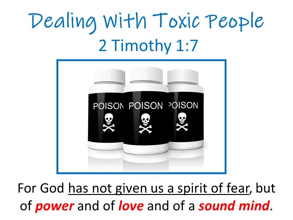 Dealing With Toxic People