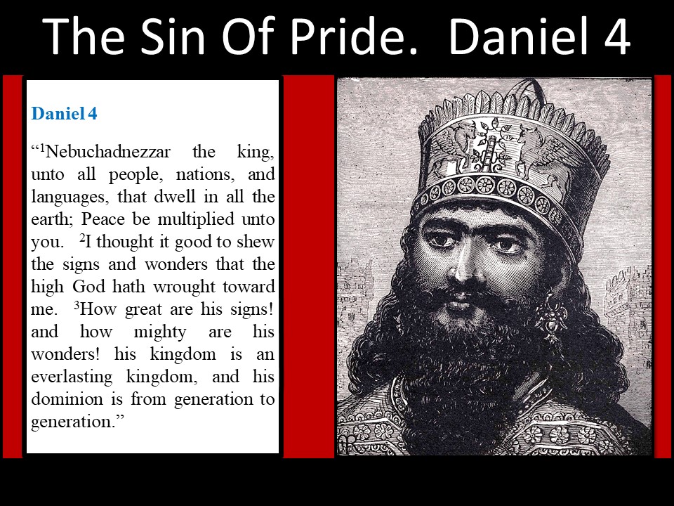 The Sin Of Pride