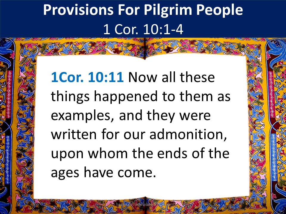 Provisions For Pilgrim People