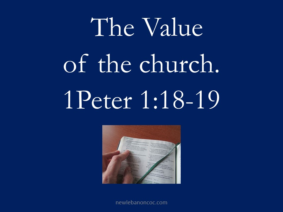 The Value Of The Church