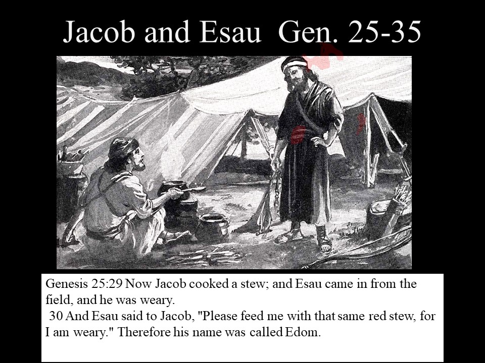 Jacob And Esau