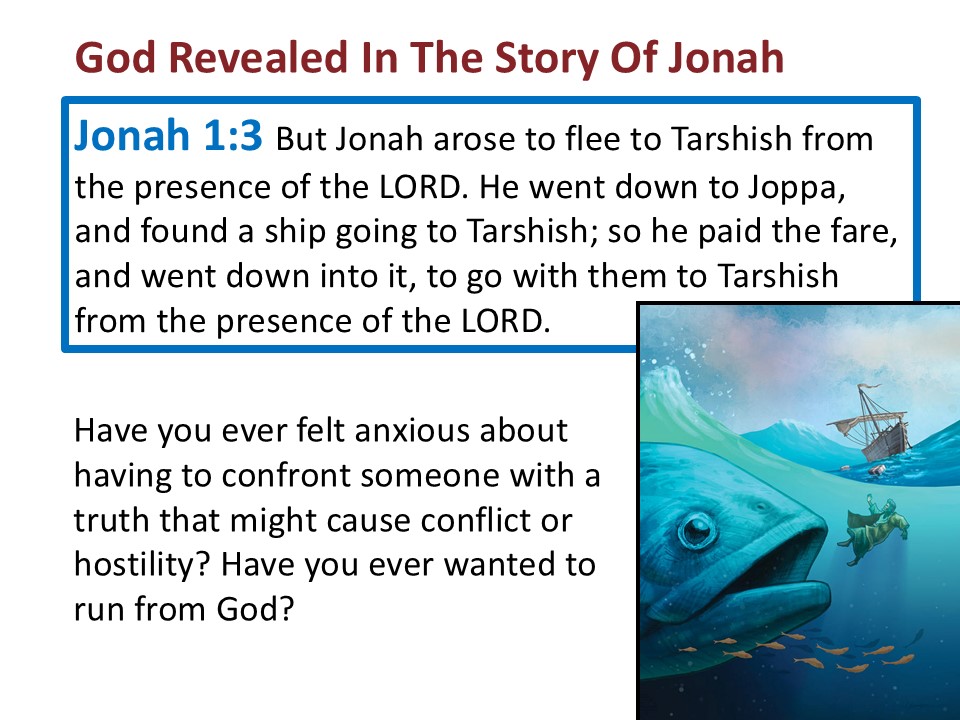 God Revealed In The Story of Jonah