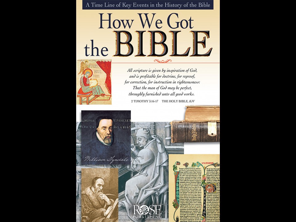 How We Got The Bible