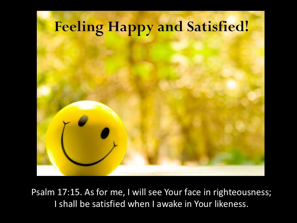 Are You Satisfied?