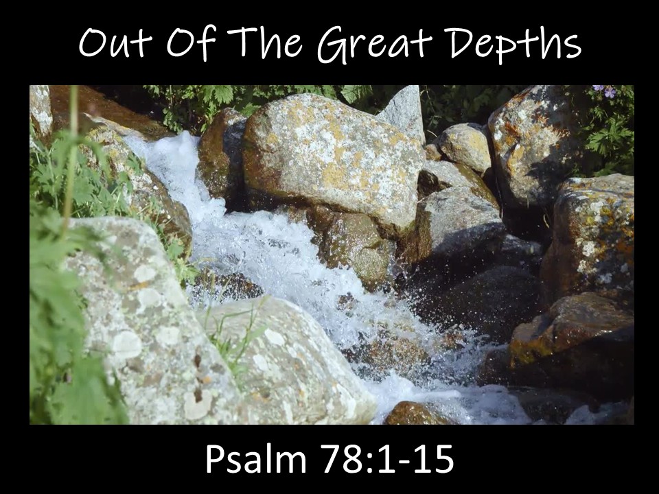 Out Of The Great Depths