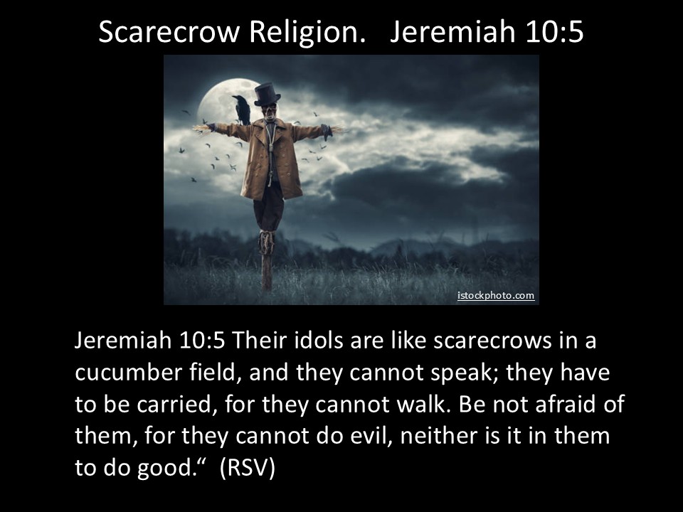 Like Scarecrows In a Cucumber Field