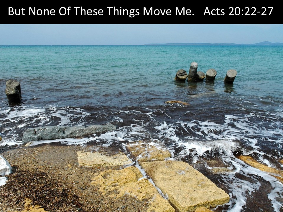 But None Of These Things Move Me