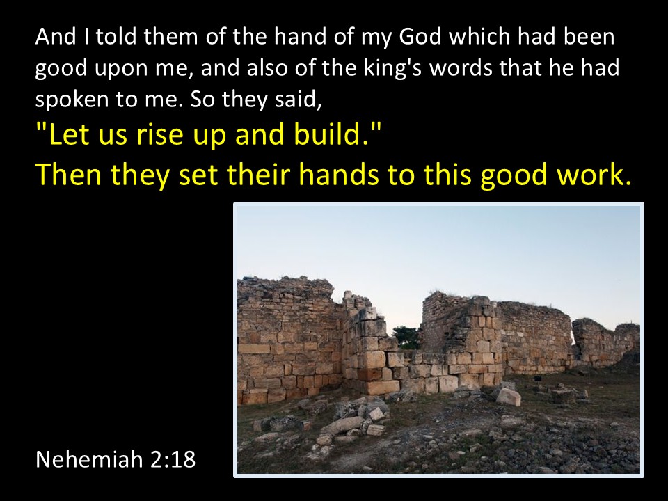 Let Us Rise Up And Build