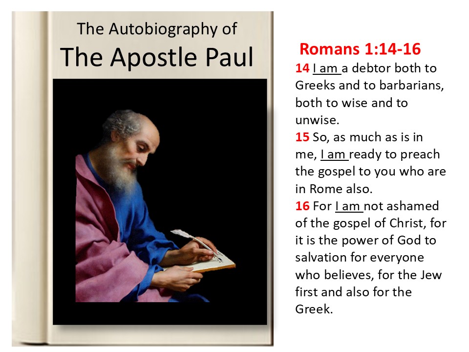 Paul’s Autobiography