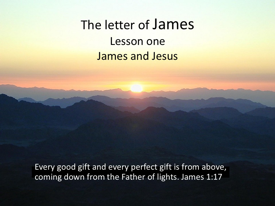 James And Jesus