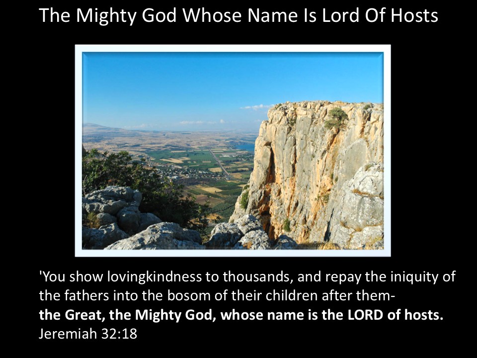 Mighty God Lord Of Hosts